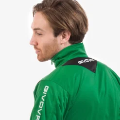 Givova Tuta Visa Tuta Sportiva Verde / Nero 11 Givova Tuta Visa Tuta Sportiva Verde / Nero -Negozio al dettaglio Zeus TR018 1310 5UmkhdHczccxwn