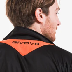Givova Tuta Visa Tuta Sportiva Nero / Arancio Neon -Negozio al dettaglio Zeus TR018F 1028 4 neuRCgyKktxuwrBU