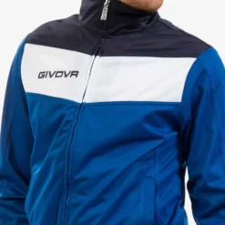 Givova Tuta Campo Completo Sportivo Blu Medio / Blu Scuro -Negozio al dettaglio Zeus TR024 0204 4
