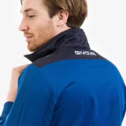 Givova Tuta Campo Completo Sportivo Blu Medio / Blu Scuro -Negozio al dettaglio Zeus TR024 0204 5