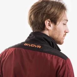 Givova Tuta Campo Tuta Sportiva Rosso Scuro/arancione -Negozio al dettaglio Zeus TR024 0801 5