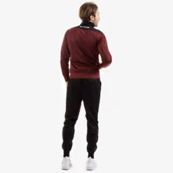 Givova Tuta Campo Completo Sportivo Rosso Scuro / Nero -Negozio al dettaglio Zeus TR024 0810 3Ho9T1mPe52wjC