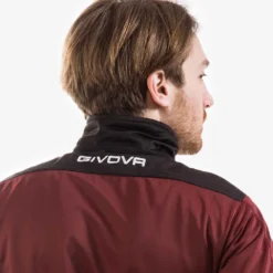 Givova Tuta Campo Completo Sportivo Rosso Scuro / Nero -Negozio al dettaglio Zeus TR024 0810 53FRVWWa1cV5l6