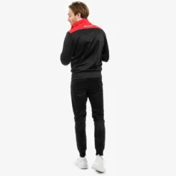 Givova Tuta Campo Completo Sportivo Nero / Rosso -Negozio al dettaglio Zeus TR024 1012 3
