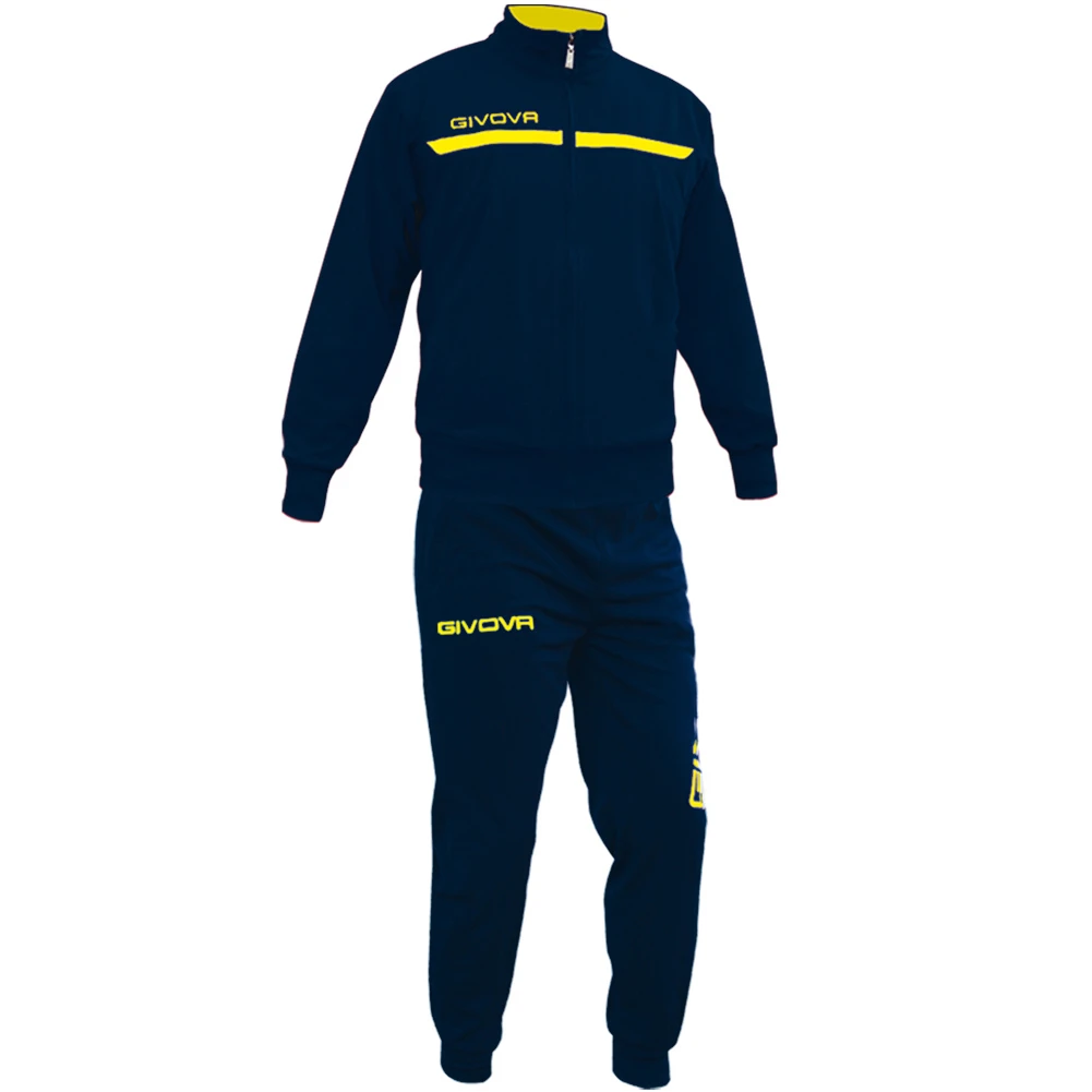 Givova One Full Zip Completo Sportivo TT012-0407 2 Givova One Full Zip Completo Sportivo TT012-0407 - immagine 2