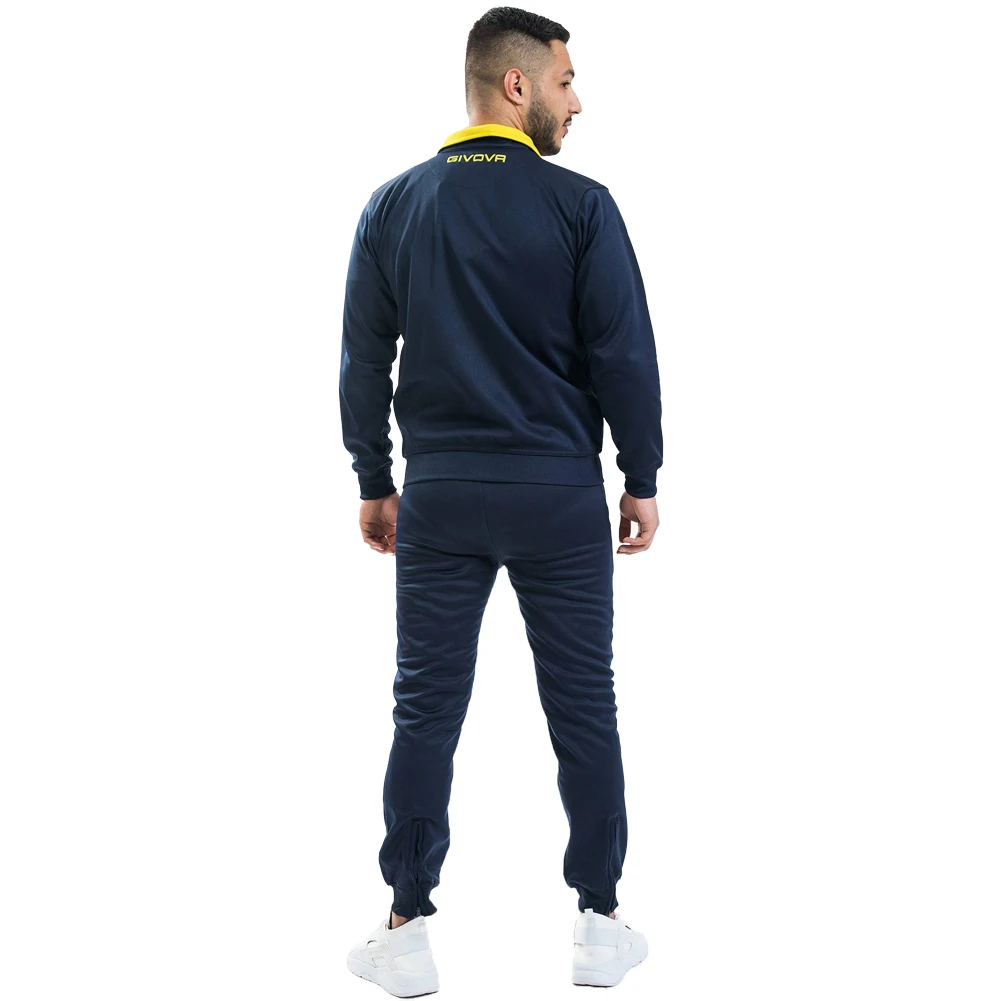Givova One Full Zip Completo Sportivo TT012-0407 3 Givova One Full Zip Completo Sportivo TT012-0407 - immagine 3