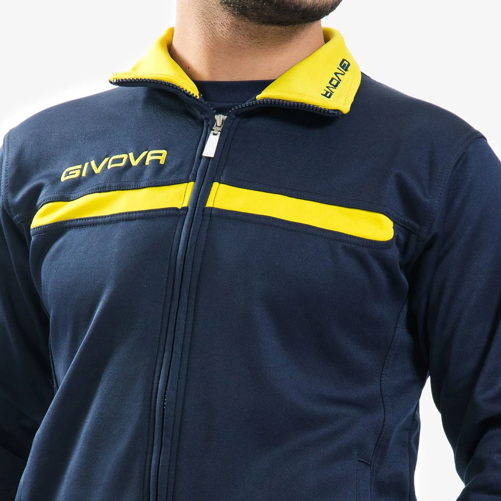 Givova One Full Zip Completo Sportivo TT012-0407 4 Givova One Full Zip Completo Sportivo TT012-0407 - immagine 4