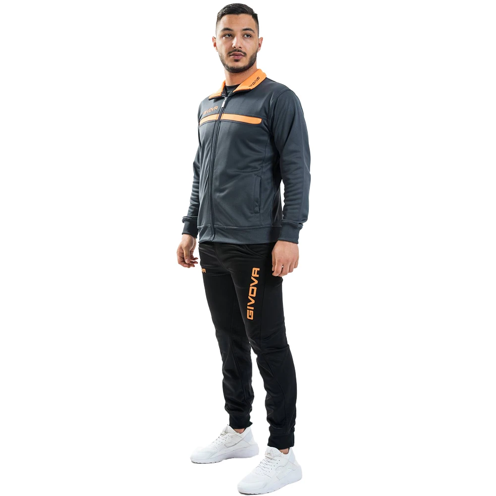 Givova One Full Zip Completo Sportivo TT012-2328 3 Givova One Full Zip Completo Sportivo TT012-2328 - immagine 3