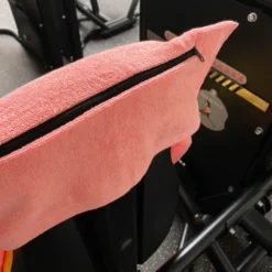 JELEX "100FIT" Asciugamano Da Palestra Con Tasca Rosa -Negozio al dettaglio Zeus rosa shooting