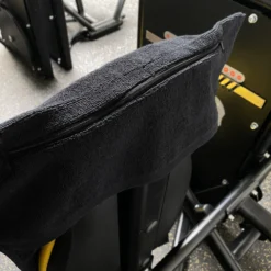 JELEX "100FIT" Asciugamano Da Palestra Con Tasca Nero -Negozio al dettaglio Zeus schwarz shooting