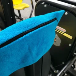 JELEX "100FIT" Asciugamano Da Palestra Con Tasca Turchese -Negozio al dettaglio Zeus turkis shooting